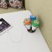 Cluster power module 1 x UK socket - black CLUS-1-K