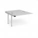 Connex add on units back to back 1200mm x 1600mm - white frame, white top CO1216-AB-WH-WH