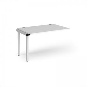 Connex add on unit single 1200mm x 800mm - white frame, white top