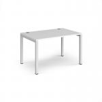 Connex starter unit single 1200mm x 800mm - white frame, white top CO128-SB-WH-WH