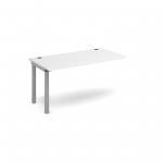 Connex add on unit single 1400mm x 800mm - silver frame and white top
