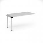 Connex add on unit single 1400mm x 800mm - white frame, white top CO148-AB-WH-WH