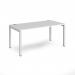Connex starter unit single 1600mm x 800mm - white frame, white top CO168-SB-WH-WH
