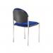 Coda multi purpose chair, no arms, blue fabric COD100H-BLU