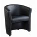 London tub chairs x2 with 600mm coffee table bundle - beech COMB04