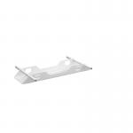 Connex double cable tray 1200mm - white COU12DCT-WH