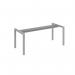 Connex single cable tray 1600mm - silver COU16SCT-S
