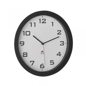 Cosmos large wall clock 380mm - Black & White COWC