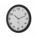 Cosmos large wall clock 380mm - Black & White COWC