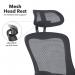 Curva high back mesh chair - black CUR300T1