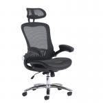 Curva high back mesh chair - black CUR300T1