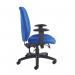 Cornwall multi functional operator chair - blue CWL300K2-B