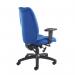 Cornwall multi functional operator chair - blue CWL300K2-B