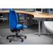 Cornwall multi functional operator chair - blue CWL300K2-B