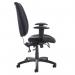 Cornwall multi functional operator chair - black CWL300K2-K