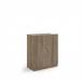 Systems double door cupboard 1200mm high - Nebraska Oak DD12NO
