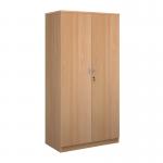 Systems double door cupboard 2000mm high - beech DD20B