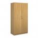 Systems double door cupboard 2000mm high - oak DD20O