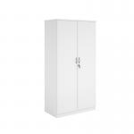 Systems double door cupboard 2000mm high - white DD20WH