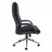 Derby high back executive chair - black faux leather DER300T1-BLK