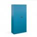 Steel contract cupboard with 3 shelves 1806mm high - blue DSC72BL