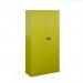 Steel contract cupboard with 3 shelves 1806mm high - green DSC72GN