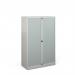 Bisley systems storage medium tambour cupboard 1570mm high - goose grey DST65G