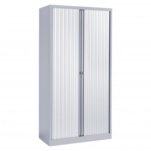 Economy Tall Steel Storage Cupboard With Tambour Doors Dst78k