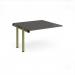 Adapt add on unit single 1200mm x 1200mm - green frame, storm grey top E1212-AB-GN-OG