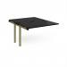 Adapt add on unit single 1200mm x 1600mm - green frame, black top E1216-AB-GN-BK