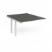 Adapt add on unit single 1200mm x 1600mm - white frame, storm grey top E1216-AB-WH-OG