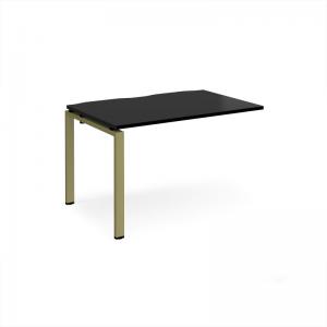 Adapt add on unit single 1200mm x 800mm - green frame, black top