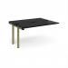 Adapt add on unit single 1400mm x 1200mm - green frame, black top E1412-AB-GN-BK