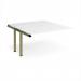 Adapt add on unit single 1400mm x 1600mm - green frame, white top E1416-AB-GN-WH