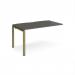 Adapt add on unit single 1400mm x 800mm - green frame, storm grey top E148-AB-GN-OG