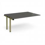 Adapt add on unit single 1600mm x 1200mm - green frame, storm grey top E1612-AB-GN-OG