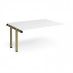 Adapt add on unit single 1600mm x 1200mm - green frame, white top E1612-AB-GN-WH