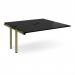Adapt add on unit single 1600mm x 1600mm - green frame, black top E1616-AB-GN-BK