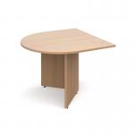 Arrow head leg radial extension table 1000mm x 1000mm - beech EB10DB