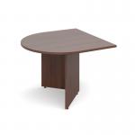 Arrow head leg radial extension table 1000mm x 1000mm - walnut EB10DW