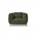 Ebony single sofa chair in olive green EBY50001-OG