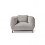 Ebony single sofa chair in warm grey EBY50001-WG