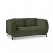 Ebony two seater sofa chair in olive green EBY50002-OG