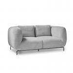 Ebony two seater sofa chair in warm grey EBY50002-WG