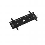 Double drop down cable tray & bracket for Adapt and Fuze desks 1200mm - black ED12DCT-K