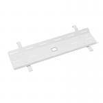 Double drop down cable tray & bracket for Adapt and Fuze desks 1200mm - white