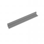 Single desk cable tray for Adapt and Fuze desks 1200mm - silver ED12SCT-S