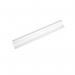 Single desk cable tray for Adapt and Fuze desks 1200mm - white ED12SCT-WH