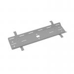 Double drop down cable tray & bracket for Adapt and Fuze desks 1400mm - silver ED14DCT-S