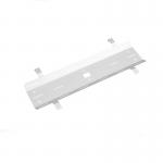 Double drop down cable tray & bracket for Adapt and Fuze desks 1400mm - white ED14DCT-WH